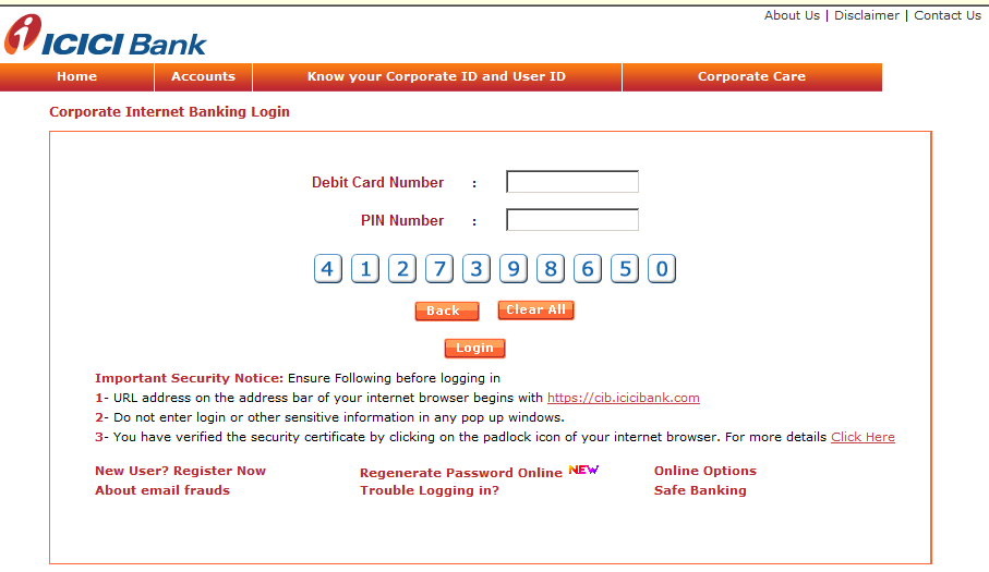 Icici Credit Card Login Bank Login Hdfc Mobile App Digital Help