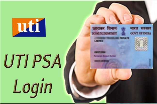 UTI PAN login, UTI PAN status, UTI PAN card status, UTI PAN download, My PSA login, UTI mutual fund login, PAN card status UTI PSA login, UTI PSA registration,