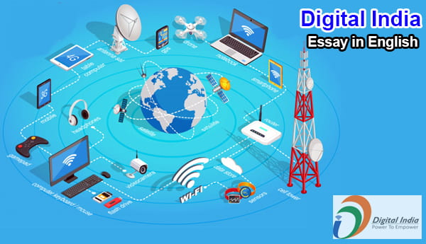 essay for digital india to new india