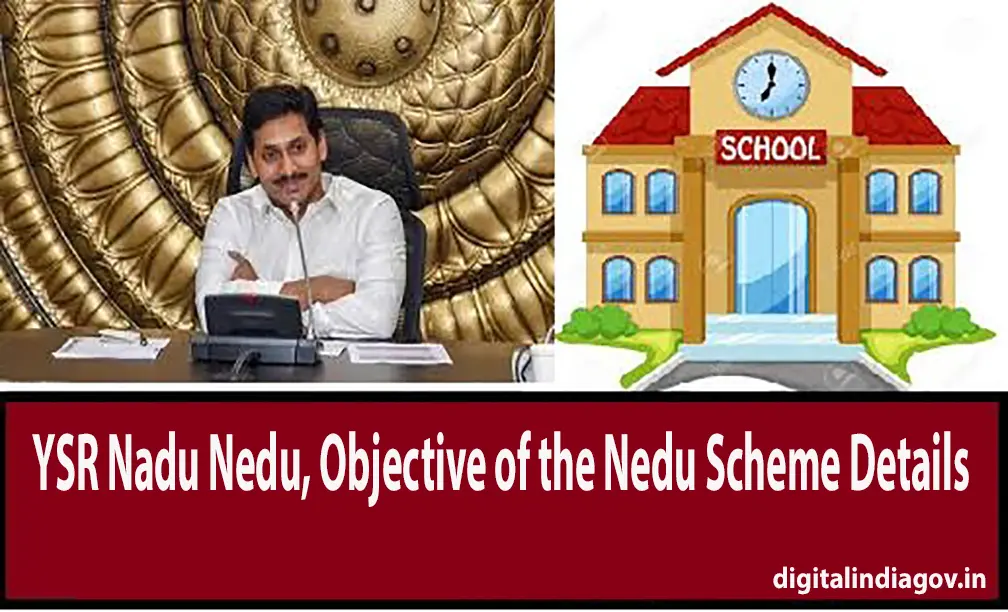 YSR Nadu Nedu, Objective Nadu Scheme Details, Inauguration Of School