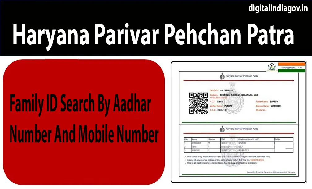 Haryana Parivar Pehchan Patra