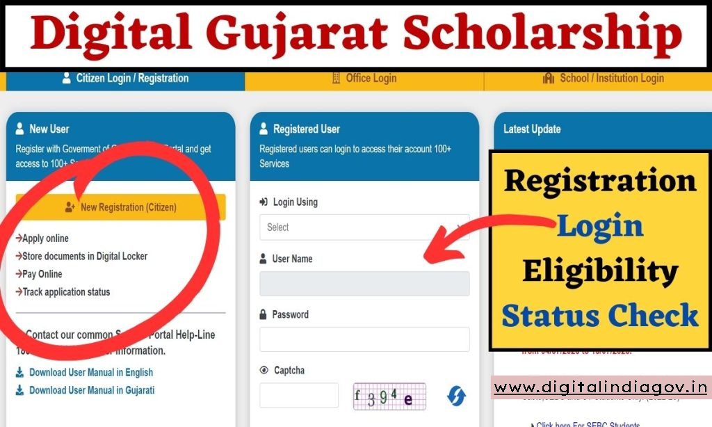 Digital Gujarat Scholarship 2023