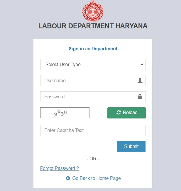 Haryana Labour Department Yojna