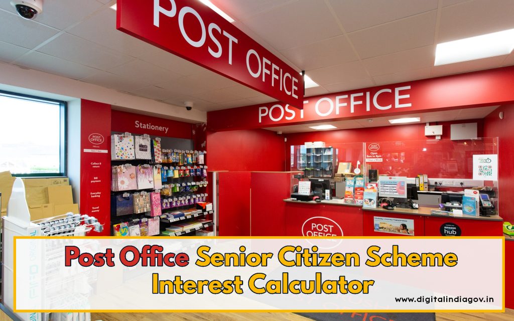 Post Office Senior Citizen Scheme Interest Calculator