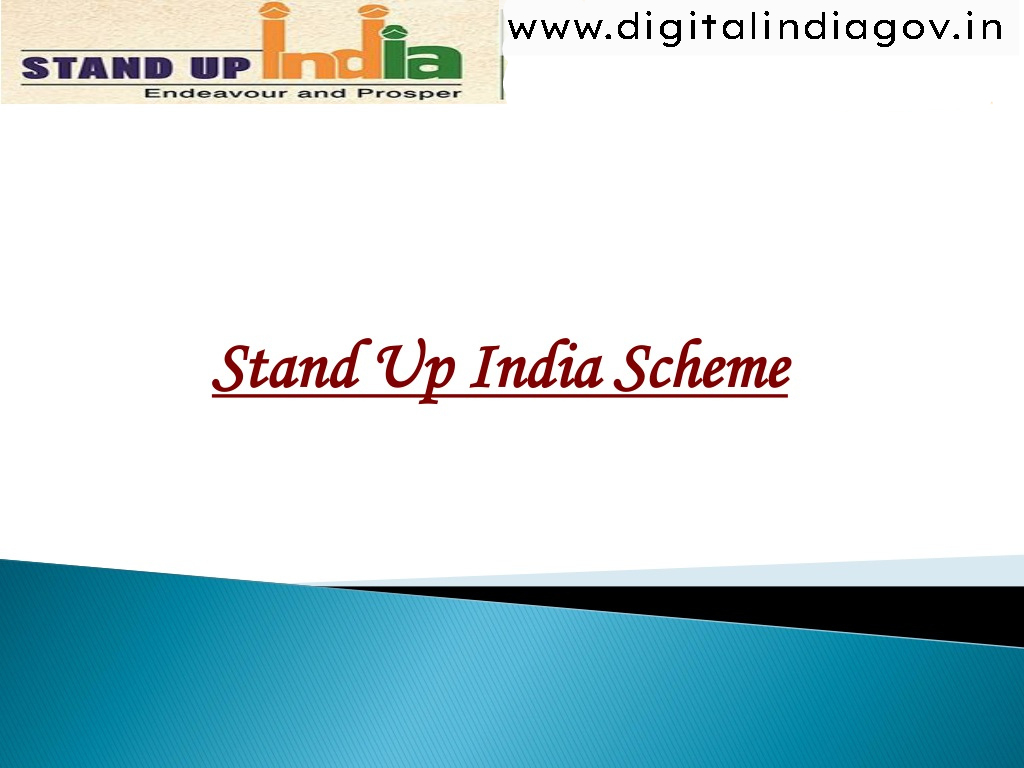 Stand UP India Scheme