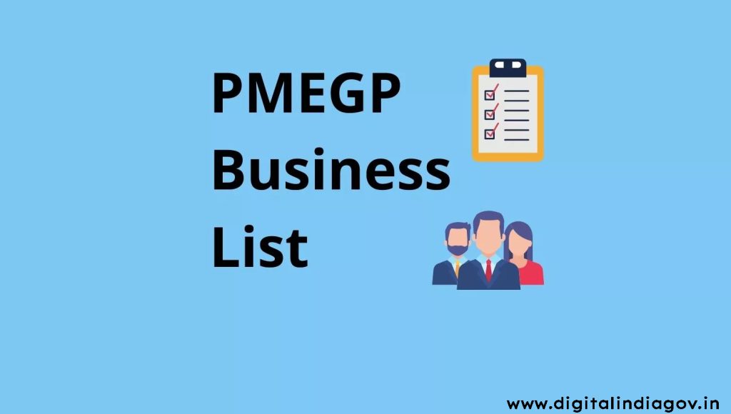 PMEGP Scheme List