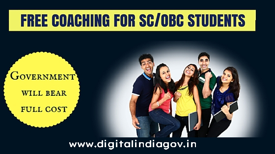 SC OBC Free Coaching Scheme