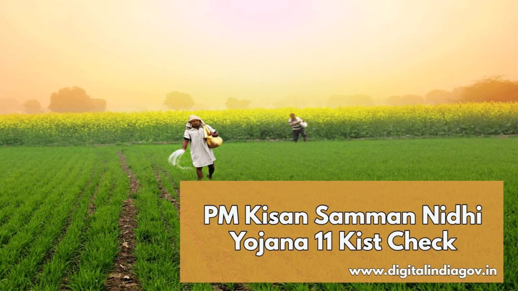 pm kisan samman nidhi yojana 11 kist check