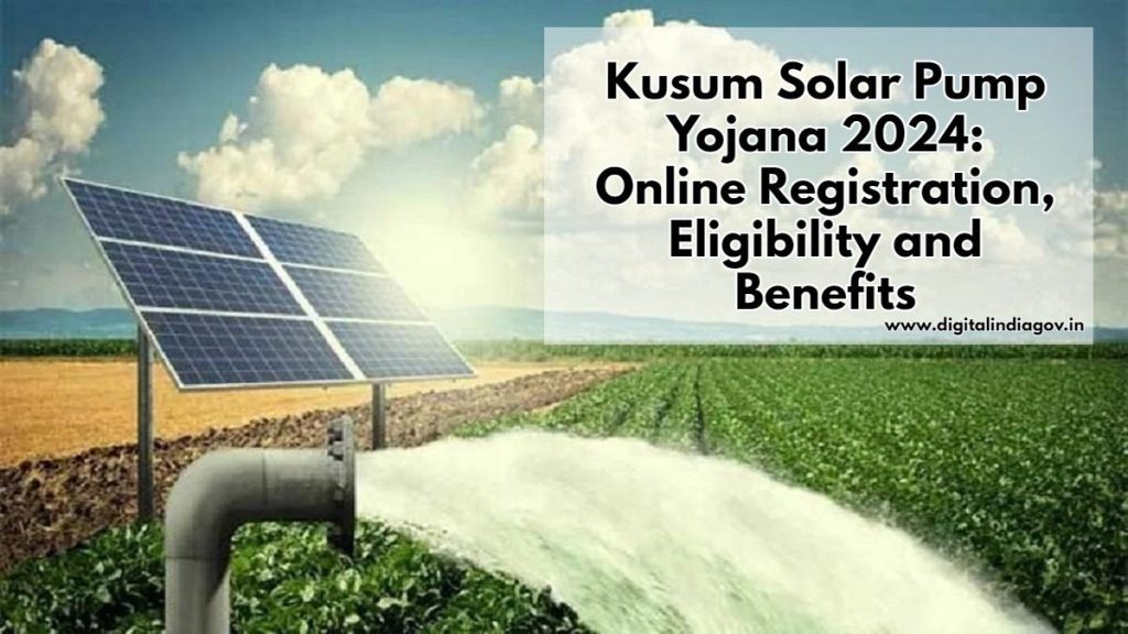 Kusum Solar Pump Yojana