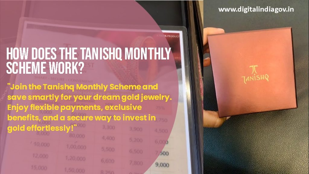Tanishq Monthly Scheme work