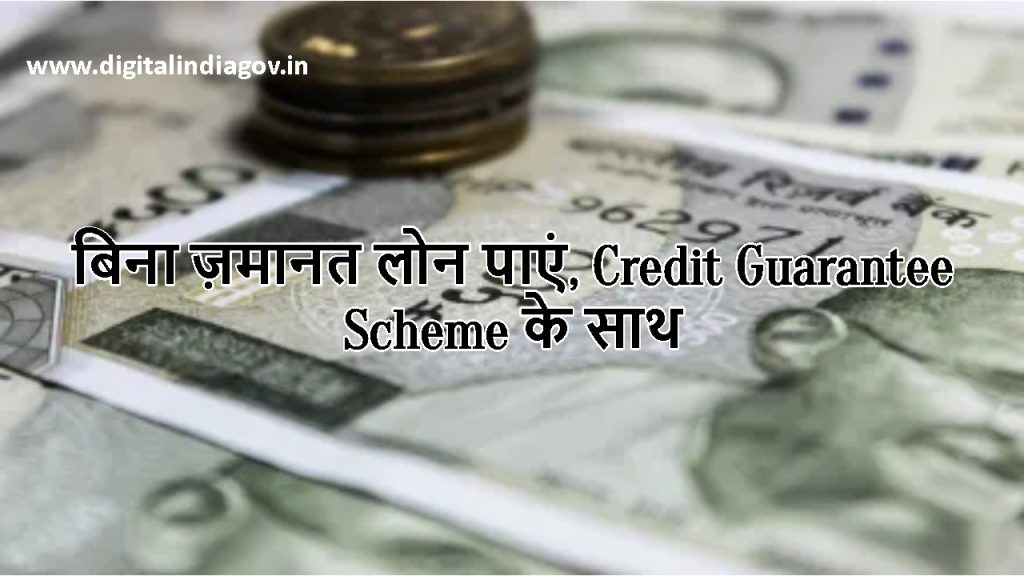 Credit Guarantee Scheme Details