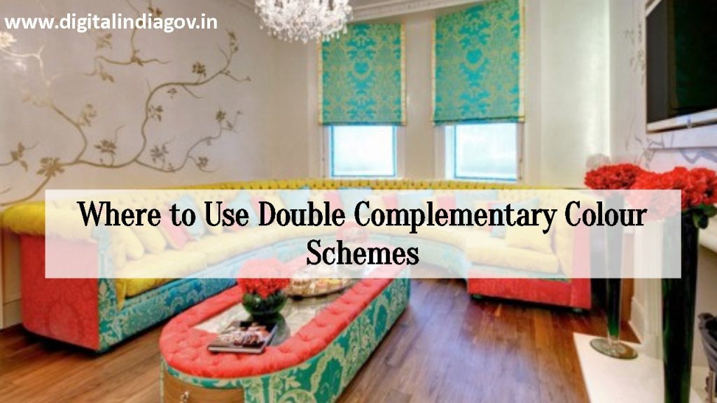 Where to Use Double Complementary Colour Schemes
