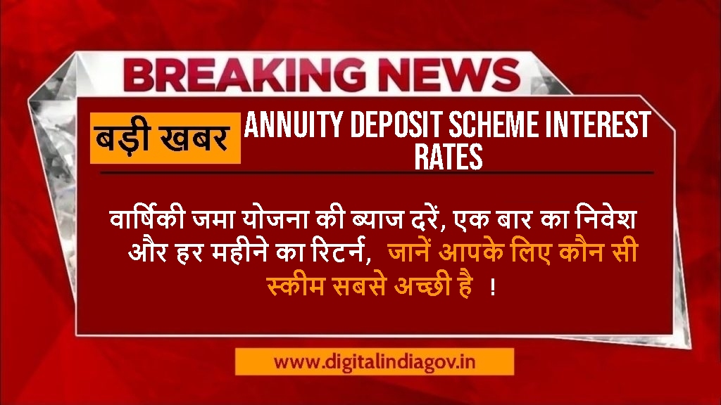 Annuity Deposit Scheme Interest Rates